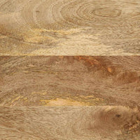 Thumbnail for Couchtisch Schwarz 80x54x40 cm Raues Mangoholz