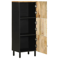 Thumbnail for Highboard 40x33,5x110 cm Raues Mangoholz