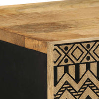 Thumbnail for Highboard 40x33,5x110 cm Raues Mangoholz