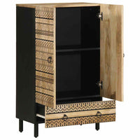 Thumbnail for Highboard 60x33,5x110 cm Raues Mangoholz