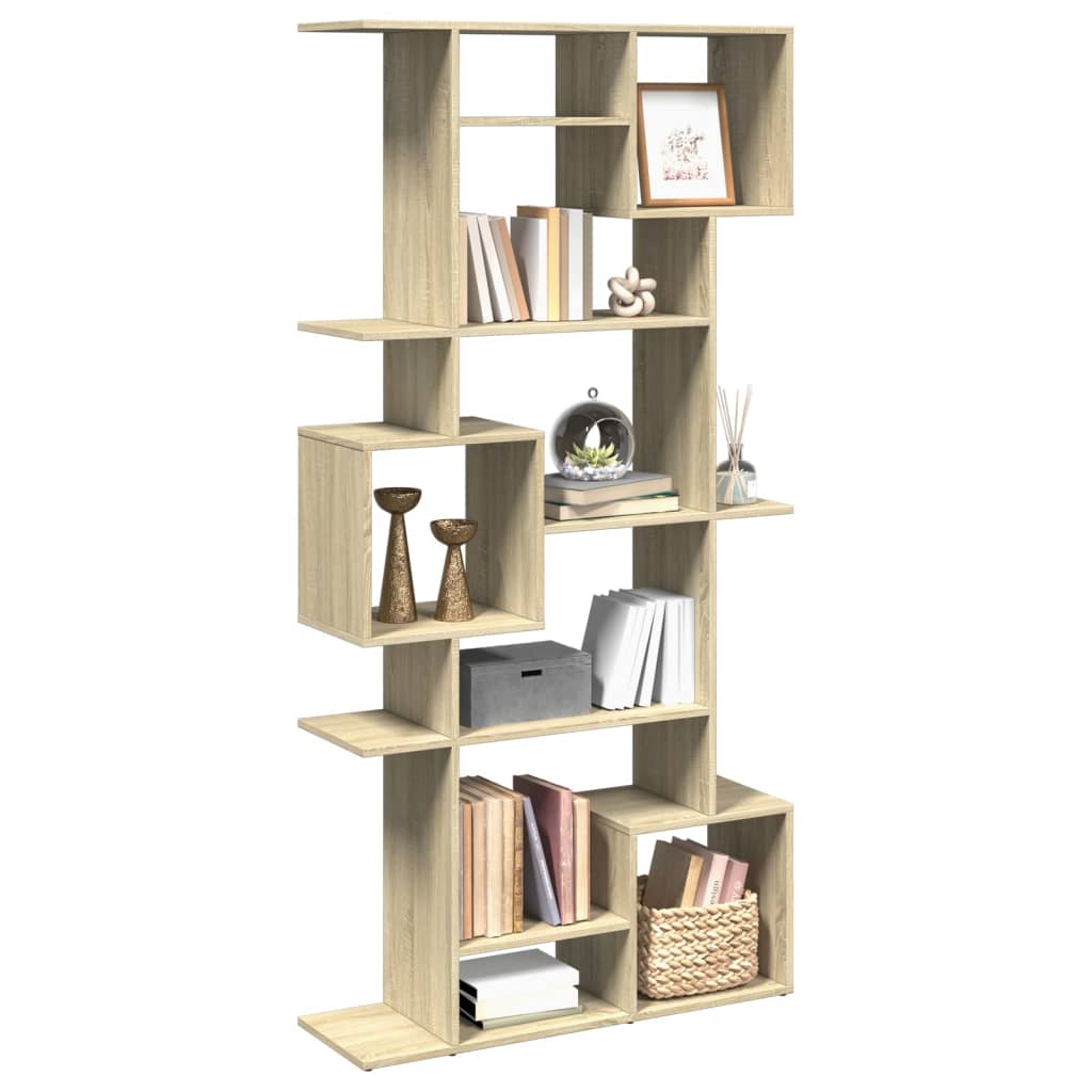 Bücherregal Sonoma-Eiche 92x29x188 cm Holzwerkstoff