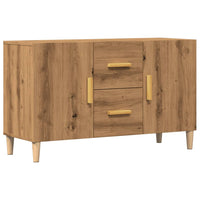 Thumbnail for Sideboard Artisan-Eiche 100x36x60 cm Holzwerkstoff