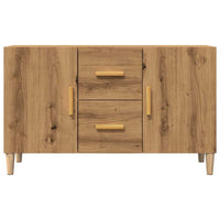 Thumbnail for Sideboard Artisan-Eiche 100x36x60 cm Holzwerkstoff