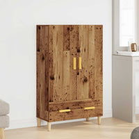 Thumbnail for Highboard Altholz-Optik 70x31x115 cm Holzwerkstoff