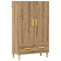 Thumbnail for Highboard Artisan-Eiche 70x31x115 cm Holzwerkstoff