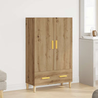 Thumbnail for Highboard Artisan-Eiche 70x31x115 cm Holzwerkstoff