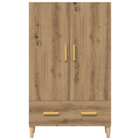 Thumbnail for Highboard Artisan-Eiche 70x31x115 cm Holzwerkstoff