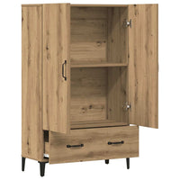 Thumbnail for Highboard Artisan-Eiche 70x31x115 cm Holzwerkstoff