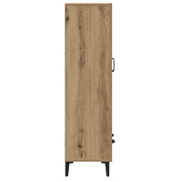 Thumbnail for Highboard Artisan-Eiche 70x31x115 cm Holzwerkstoff