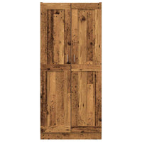 Thumbnail for Highboard Altholz-Optik 82,5x30,5x185 cm Holzwerkstoff