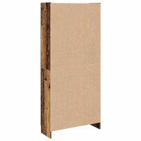 Thumbnail for Highboard Altholz-Optik 82,5x30,5x185 cm Holzwerkstoff