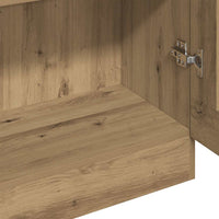 Thumbnail for Highboard Artisan-Eiche 82,5x30,5x185 cm Holzwerkstoff
