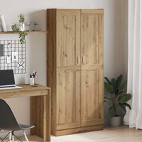 Thumbnail for Highboard Artisan-Eiche 82,5x30,5x185 cm Holzwerkstoff