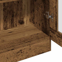 Thumbnail for Highboard Altholz-Optik 82,5x30,5x150 cm Holzwerkstoff
