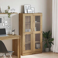 Thumbnail for Highboard Artisan-Eiche 82,5x30,5x150 cm Holzwerkstoff