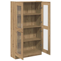 Thumbnail for Highboard Artisan-Eiche 82,5x30,5x150 cm Holzwerkstoff