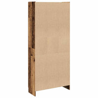 Thumbnail for Highboard Altholz-Optik 82,5x30,5x185 cm Holzwerkstoff