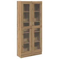 Thumbnail for Highboard Artisan-Eiche 82,5x30,5x185 cm Holzwerkstoff