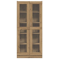 Thumbnail for Highboard Artisan-Eiche 82,5x30,5x185 cm Holzwerkstoff