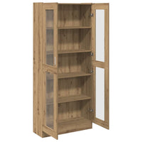 Thumbnail for Highboard Artisan-Eiche 82,5x30,5x185 cm Holzwerkstoff