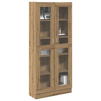 Thumbnail for Highboard Artisan-Eiche 82,5x30,5x185 cm Holzwerkstoff