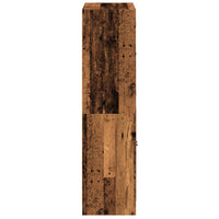 Thumbnail for Highboard mit Türen Altholz-Optik 68x37x142 cm Holzwerkstoff
