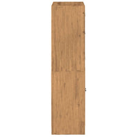 Thumbnail for Highboard mit Türen Artisan-Eiche 68x37x142 cm Holzwerkstoff