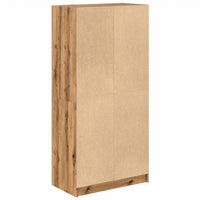 Thumbnail for Highboard mit Türen Artisan-Eiche 68x37x142 cm Holzwerkstoff