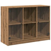 Thumbnail for Sideboard Artisan-Eiche 102x37x75,5 cm Holzwerkstoff