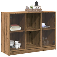 Thumbnail for Sideboard Artisan-Eiche 102x37x75,5 cm Holzwerkstoff