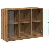 Thumbnail for Sideboard Artisan-Eiche 102x37x75,5 cm Holzwerkstoff