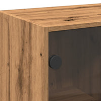 Thumbnail for Sideboard Artisan-Eiche 102x37x75,5 cm Holzwerkstoff