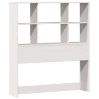 Thumbnail for Massivholzbett mit Regal ohne Matratze Weiß 75x190 cm Kiefer