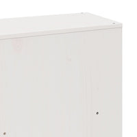 Thumbnail for Massivholzbett ohne Matratze Weiß 180x200 cm Kiefernholz