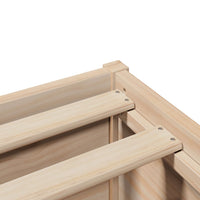 Thumbnail for Massivholzbett ohne Matratze 120x190 cm Kiefernholz