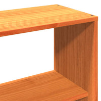 Thumbnail for Massivholzbett ohne Matratze Wachsbraun 120x190 cm Kiefernholz