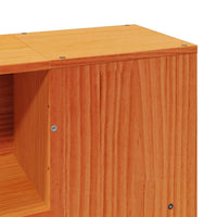 Thumbnail for Massivholzbett ohne Matratze Wachsbraun 135x190 cm Massivholz