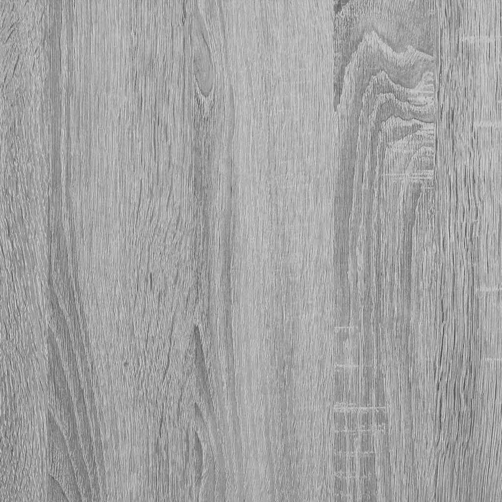 Wandregale 2 Stk. Grau Sonoma 75x16,5x16,5 cm Holzwerkstoff