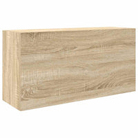 Thumbnail for Bad-Wandschrank Sonoma-Eiche 80x25x40 cm Holzwerkstoff