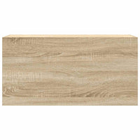 Thumbnail for Bad-Wandschrank Sonoma-Eiche 80x25x40 cm Holzwerkstoff
