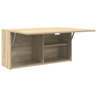 Thumbnail for Bad-Wandschrank Sonoma-Eiche 80x25x40 cm Holzwerkstoff