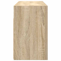 Thumbnail for Bad-Wandschrank Sonoma-Eiche 80x25x40 cm Holzwerkstoff