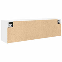 Thumbnail for Bad-Wandschrank Weiß 100x25x30 cm Holzwerkstoff