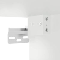 Thumbnail for Bad-Wandschrank Weiß 100x25x30 cm Holzwerkstoff