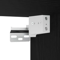 Thumbnail for Bad-Wandschrank Schwarz 100x25x30 cm Holzwerkstoff