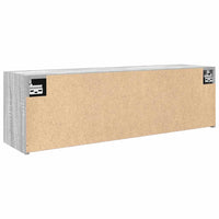 Thumbnail for Bad-Wandschrank Grau Sonoma 100x25x30 cm Holzwerkstoff