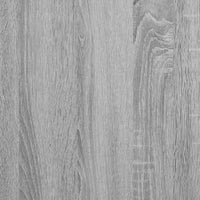 Thumbnail for Bad-Wandschrank Grau Sonoma 100x25x30 cm Holzwerkstoff