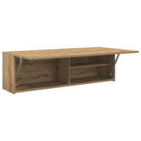 Thumbnail for Bad-Wandschrank Artisan-Eiche 100x25x30 cm Holzwerkstoff