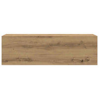 Thumbnail for Bad-Wandschrank Artisan-Eiche 100x25x30 cm Holzwerkstoff