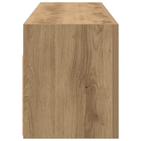 Thumbnail for Bad-Wandschrank Artisan-Eiche 100x25x30 cm Holzwerkstoff